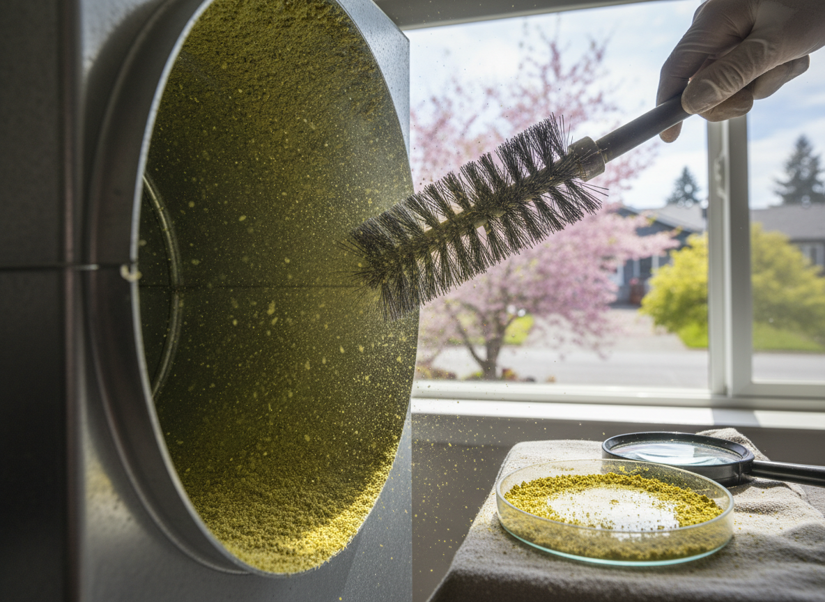 How Spring Pollen from Local Trees Affects Gresham Air Ducts
