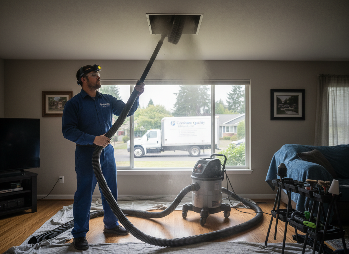 Air Vent Cleaning in Gresham, OR